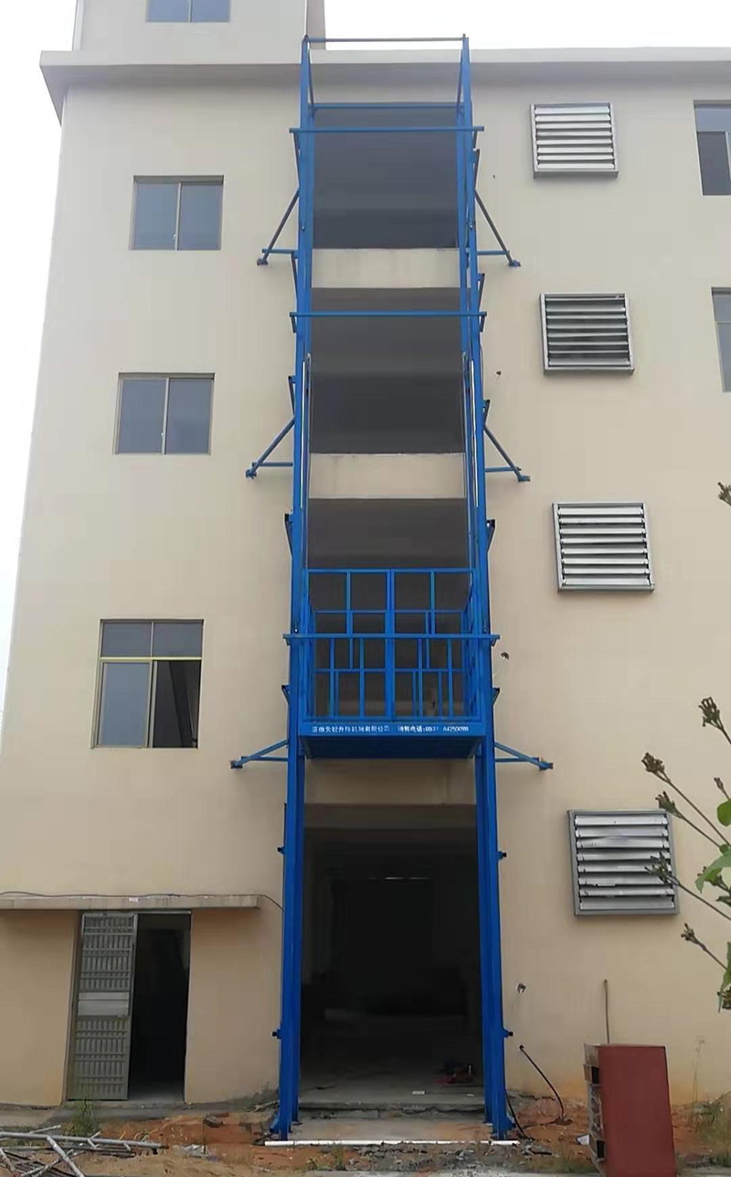 绵阳室外导轨式升降平台
